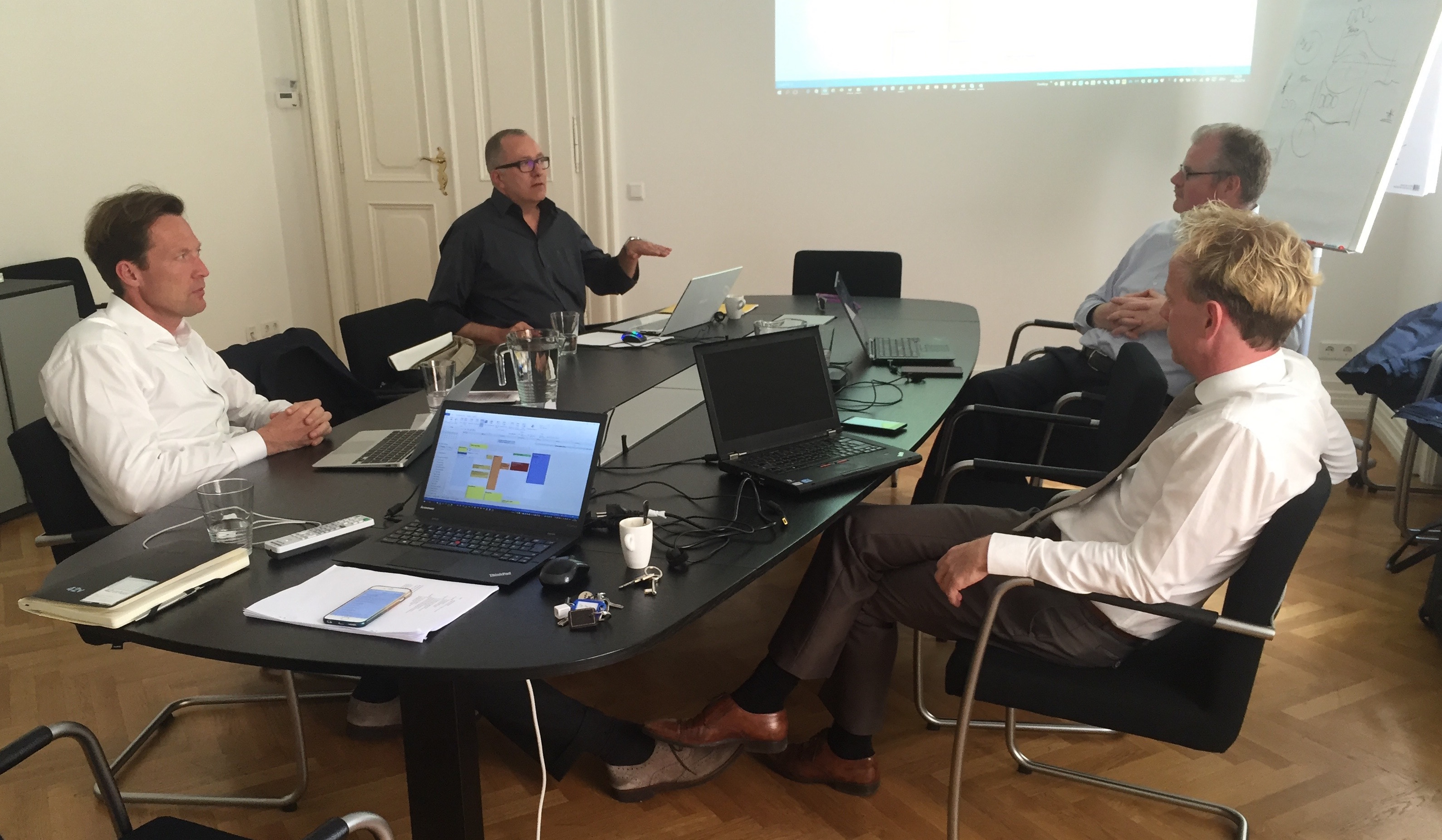 Second Meeting of the newly founded “Sourcing International” team in Vienna