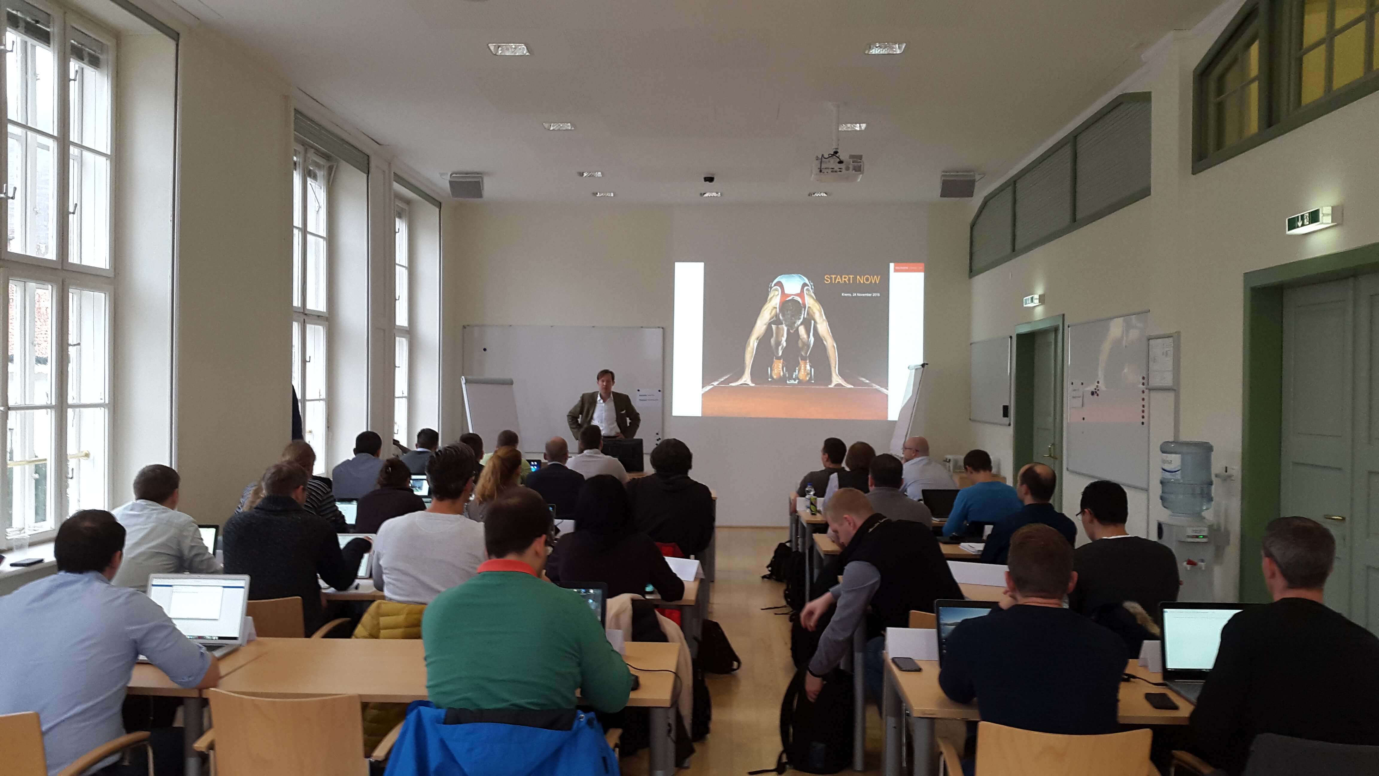 Lecture at Donau University Krems