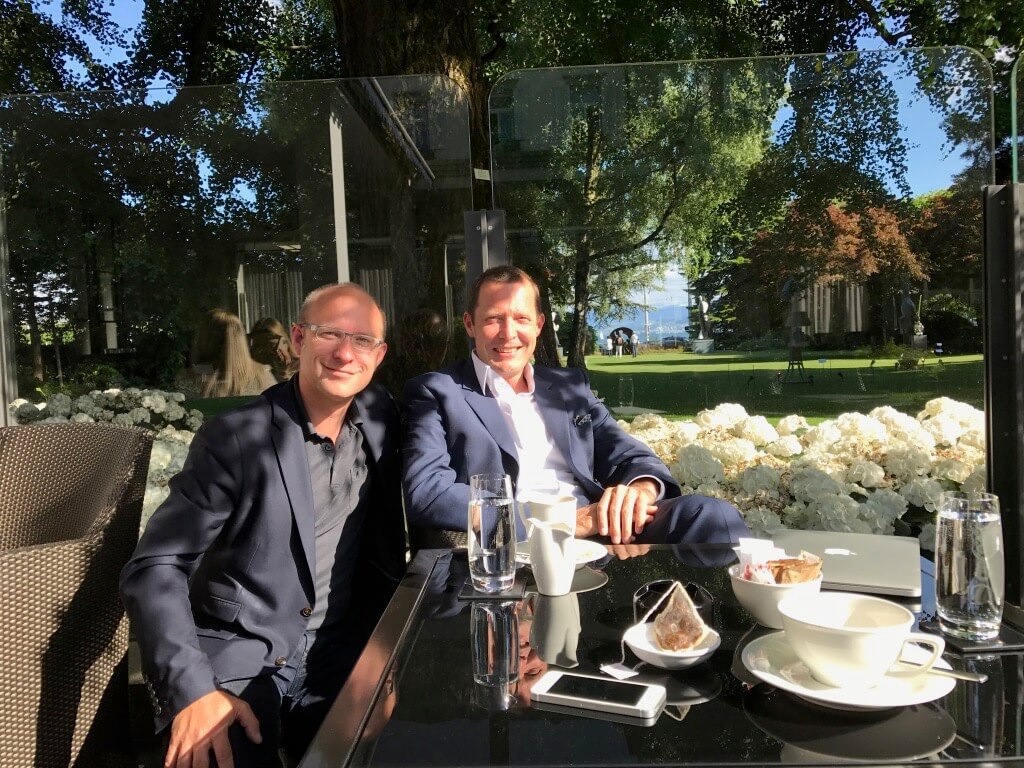 Meeting with Christian Laux