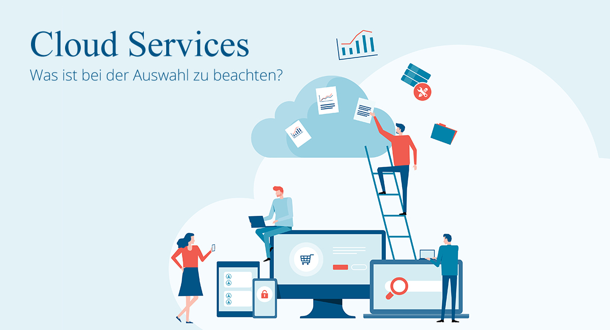 Worauf sollte man bei den diversen Anbietern von Cloud-Services achten?