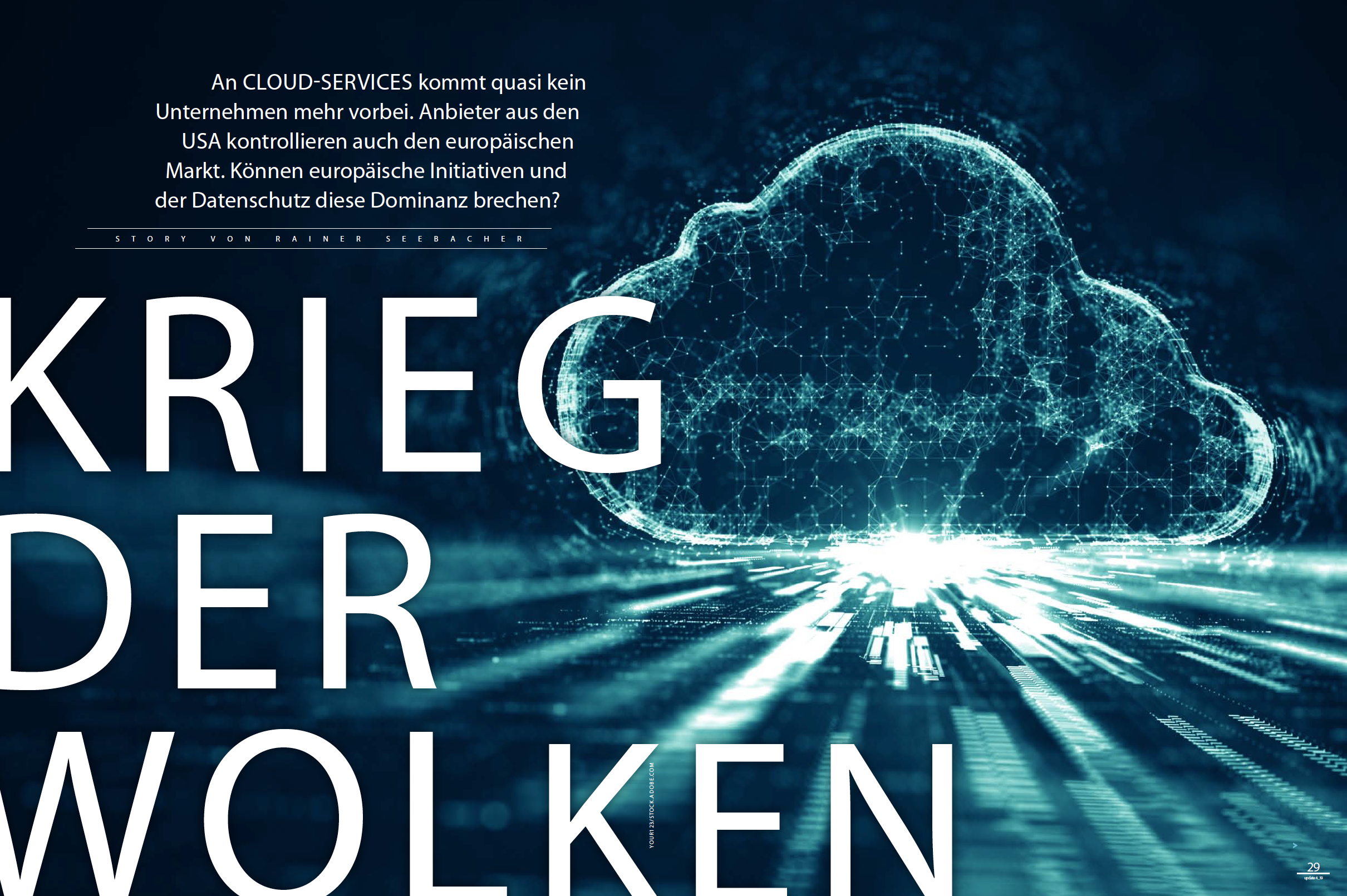 Krieg der Wolken.