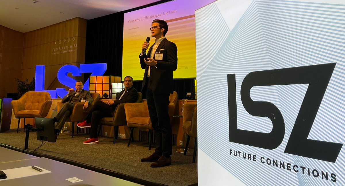 AI-Vortrag beim Data Business Forum der LSZ