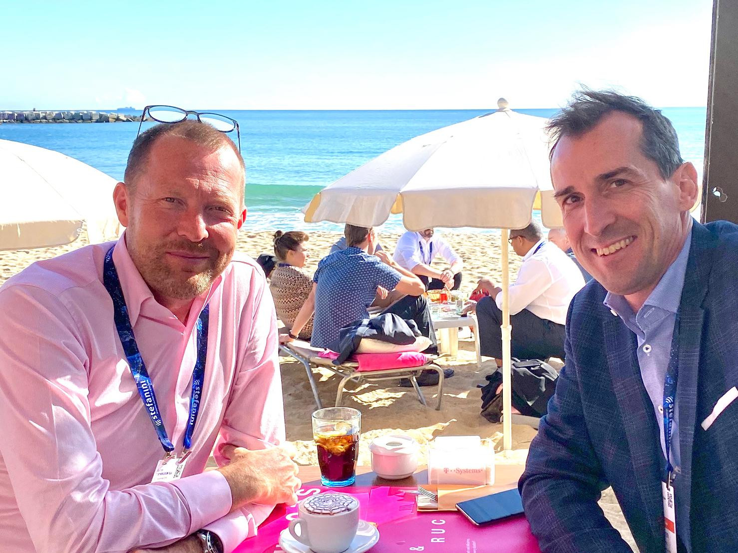 Networking lunch at the Gartner IT Symposium in Barcelona