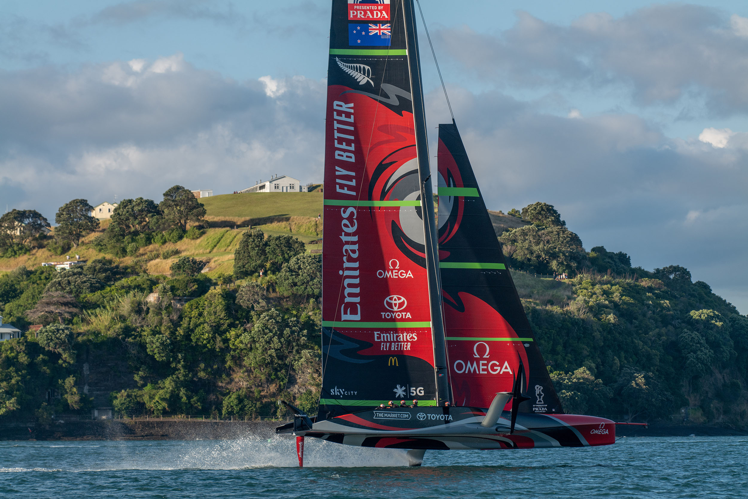 Team Emirates New Zealand wins the America's Cup