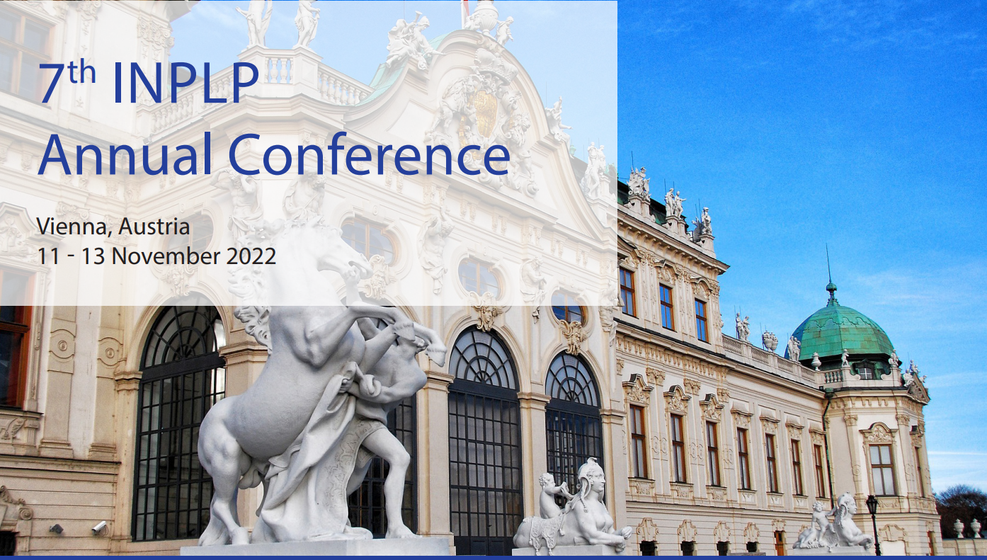 Upcoming: the 7th INPLP annual conference