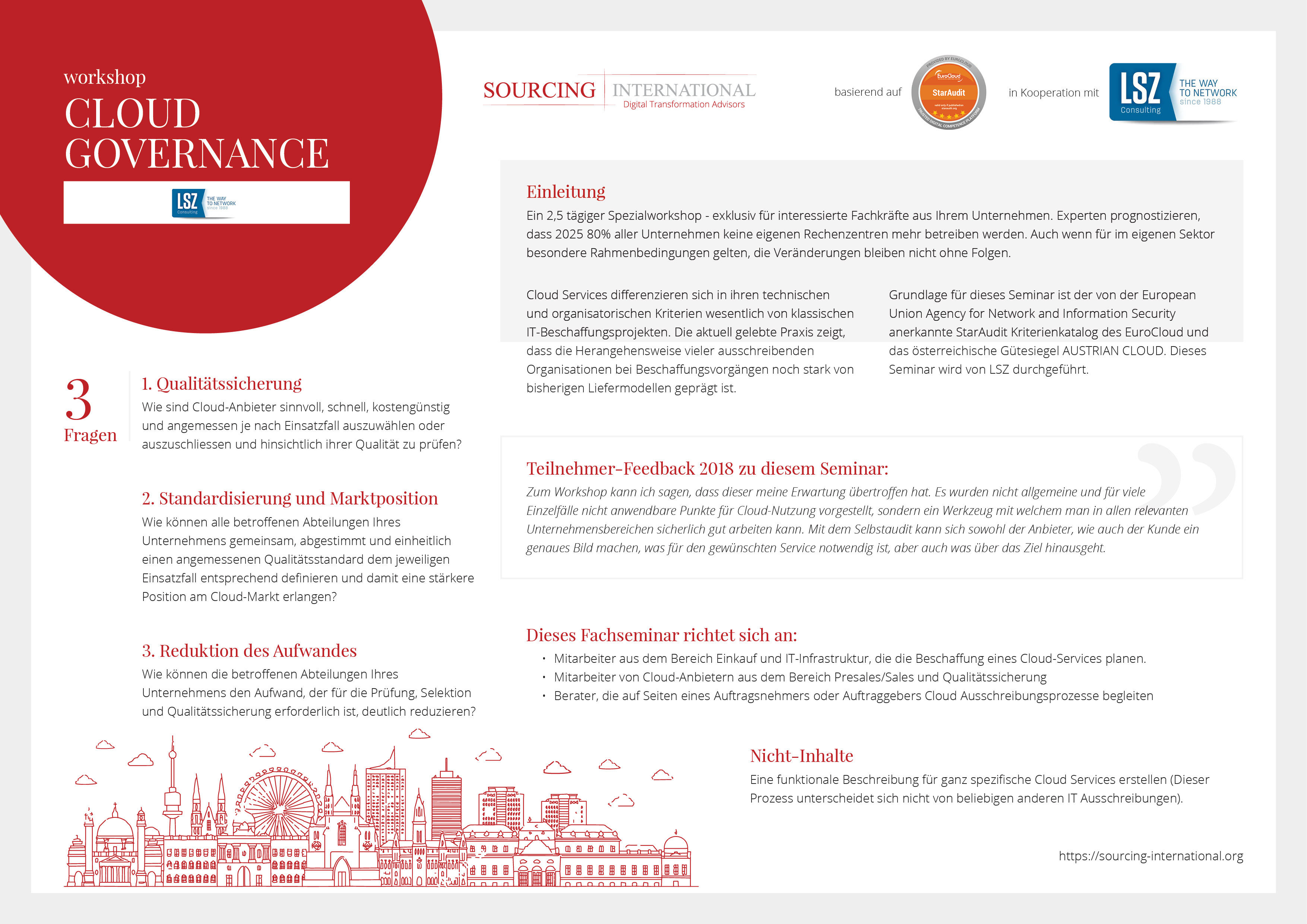 LSZ: Cloud Governance workshop 2019