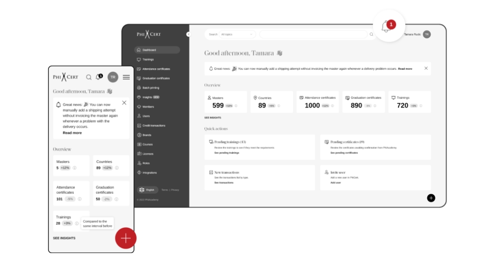 Redesign einer Datenplattform mit weltweiter Nutzerbasis